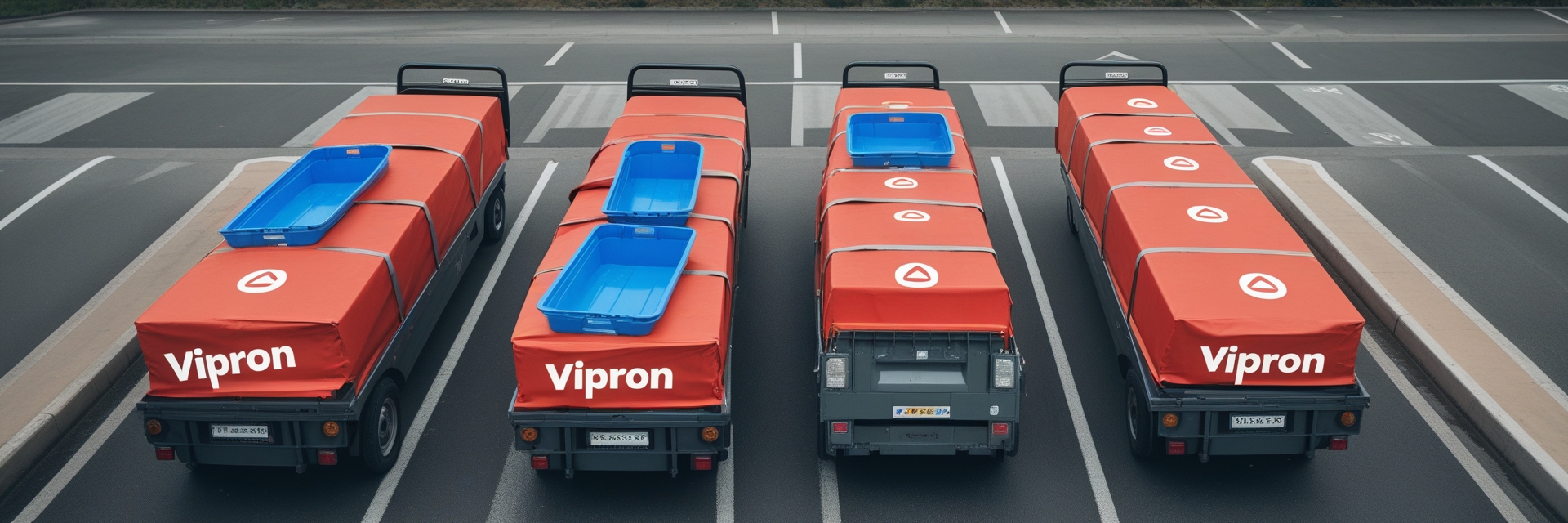 Delivery trucks